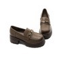 Pantofi Casual Dama din piele naturala 109-A1 KHAKI | ADVANCER