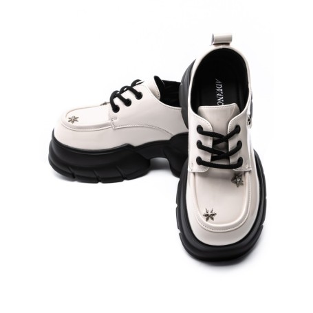 Pantofi Casual Dama din piele naturala TP9323-5 CREAM | ADVANCER