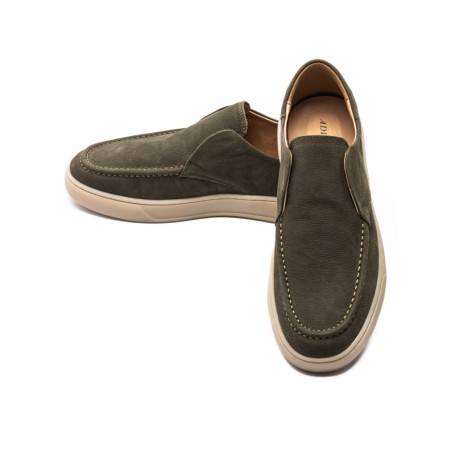 Mocasini Barbati din piele naturala 02-203 GREEN | ADVANCER
