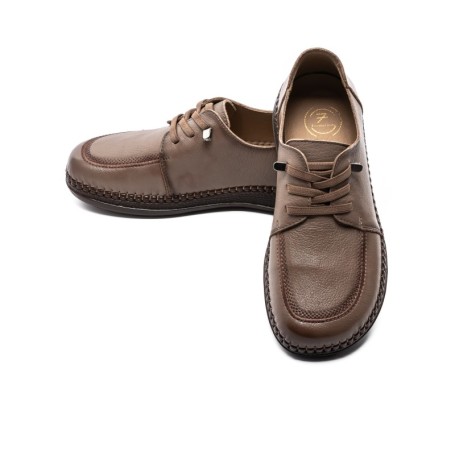 Pantofi Casual Dama din piele naturala KM327 APRICOT | FORMAZIONE