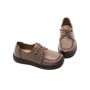 Pantofi Casual Dama din piele naturala KM327 APRICOT | FORMAZIONE