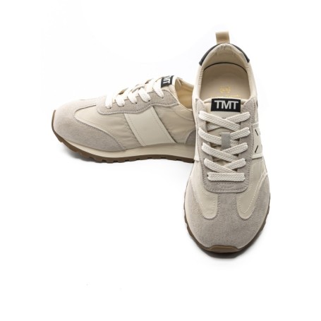 Pantofi Sport Dama din piele naturala KM7731 CREAM | FRANCO GERARDO