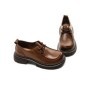 Pantofi Casual Dama din piele naturala KM6716 BROWN | FORMAZIONE
