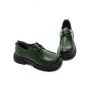 Pantofi Casual Dama din piele naturala KM6716 GREEN | FORMAZIONE