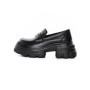 Pantofi Casual Dama din piele naturala KM1605 BLACK | FORMAZIONE