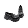 Pantofi Casual Dama din piele naturala KM1605 BLACK | FORMAZIONE