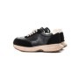 Pantofi Sport Dama din piele naturala KM5502 BLACK | FRANCO GERARDO