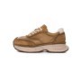 Pantofi Sport Dama din piele naturala KM5502 KHAKI | FRANCO GERARDO