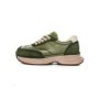 Pantofi Sport Dama din piele naturala KM5502 GREEN | FRANCO GERARDO