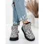 Ghete Dama din piele naturala 5SZ6 LEOPARD PRINT | PANTOFUL