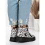 Ghete Dama din piele naturala 5SZ6 LEOPARD PRINT | PANTOFUL