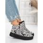 Ghete Dama din piele naturala 5SZ6 LEOPARD PRINT | PANTOFUL