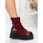 Ghete Dama cu Platforma 56WL1 WINERED | MEI
