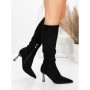 Cizme Dama cu Toc 5XKK65 BLACK | MEI