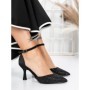 Pantofi Stiletto 5XKK38 BLACK | MEI