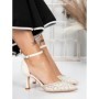 Pantofi Stiletto 5XKK38 BEIGE | MEI