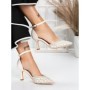 Pantofi Stiletto 5XKK38 BEIGE | MEI