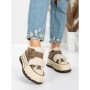 Ghete Dama din piele naturala 5W53 KHAKI | PANTOFUL