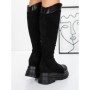 Cizme Dama cu Platforma 58WL13 BLACK | MEI