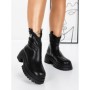 Ghete Dama cu Platforma 58WL21 BLACK | MEI