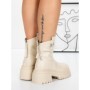Ghete Dama cu Platforma 58WL21 BEIGE | MEI