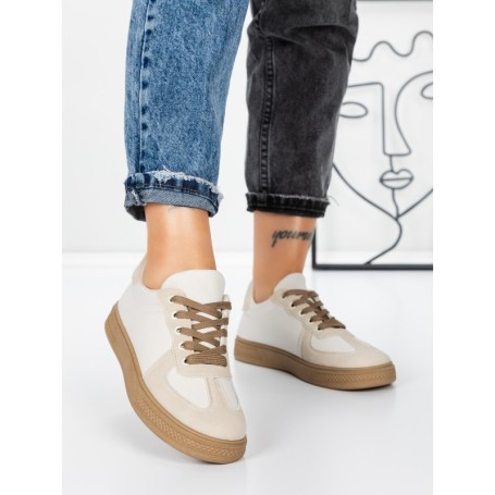Sneakers Dama 986 BEIGE-KHAKI | FASHION