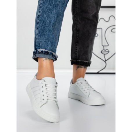 Sneakers Dama 982 WHITE-GREY | FASHION