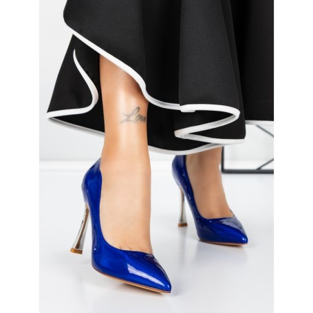 Pantofi Stiletto 3ADC80 BLUE | MEI