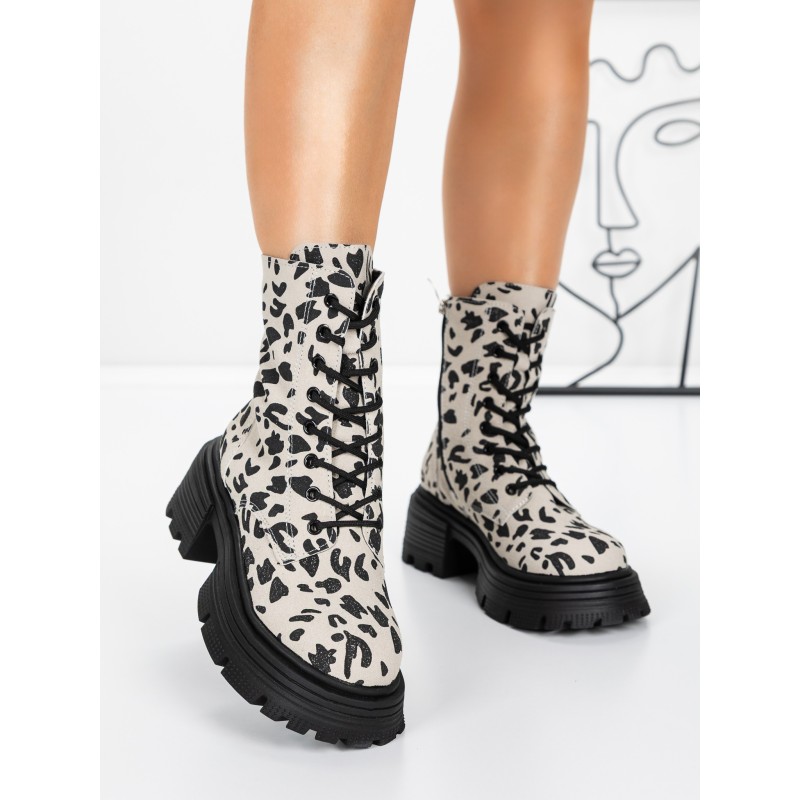 Ghete Dama 3AL29 BEIGE | MEI