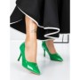 Pantofi Stiletto 3AXKK201 GREEN | MEI