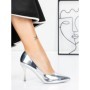 Pantofi Stiletto 3AXKK201 SILVER | MEI