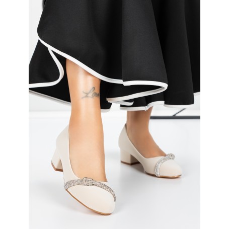 Topánky na nízkom podpätku 3XKK99 Šedá » MeiMall.sk