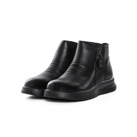 Ghete Dama din piele naturala M852 BLACK | ADVANCER