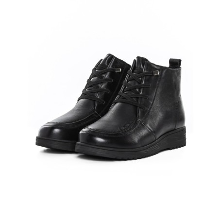 Ghete Dama din piele naturala 3908 BLACK | ADVANCER