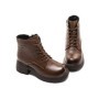 Ghete Dama din piele naturala 5008 BROWN | ADVANCER