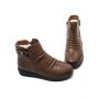 Ghete Dama din piele naturala B69199-6 BROWN | ADVANCER