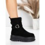 Ghete Dama cu Platforma 5W83 BLACK | MEI