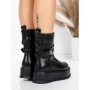 Ghete Dama cu Platforma 5W83 BLACK | MEI