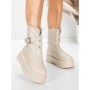 Ghete Dama cu Platforma 5W83 BEIGE | MEI