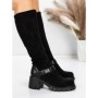 Cizme Dama cu Toc 57WL7 BLACK | MEI