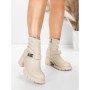 Ghete Dama cu Platforma 57WL8 BEIGE | MEI