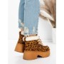 Ghete Dama cu Platforma 5GB3 LEOPARD PRINT | MEI