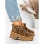 Ghete Dama din piele naturala 5W70 LEOPARD PRINT | PANTOFUL