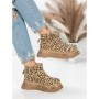 Ghete Dama din piele naturala 58W28 LEOPARD PRINT | PANTOFUL