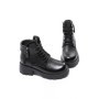 Ghete Dama din piele naturala 8099-2 BLACK | ADVANCER
