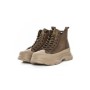 Ghete Dama din piele naturala 66081 KHAKI | ADVANCER