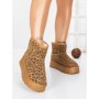 Ghete Dama din piele naturala 5W93 LEOPARD PRINT | PANTOFUL