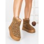 Ghete Dama din piele naturala 5W93 LEOPARD PRINT | PANTOFUL