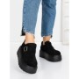 Ghete Dama cu Platforma 58WL18 BLACK | MEI