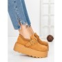 Ghete Dama cu Platforma 58WL18 YELLOW | MEI